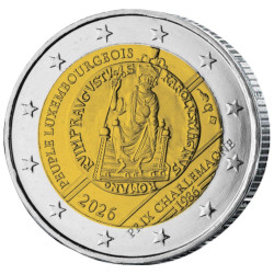 2 Euro Luxembourg 2026 - Prix international Charlemagne