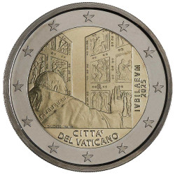 2 Euro Vatican BU 2025 - Année Sainte