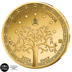 250 Euro Or France BU 2026 - Le drapeau du Gondor