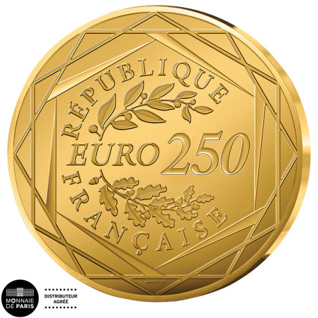 250 Euro Or France BU 2026 - Le drapeau du Gondor (3)