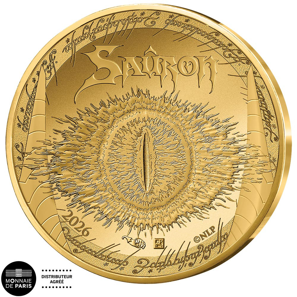 500 Euro Or France BU 2026 - L’œil de Sauron