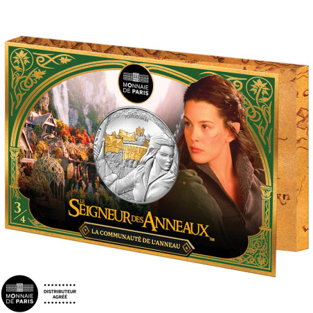 50 Euro Argent France 2026 colorisées - Arwen et Fondcombe (2)