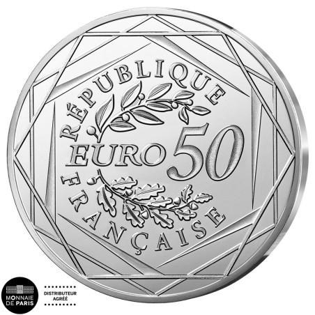 50 Euro Argent France 2026 colorisées - Arwen et Fondcombe (3)