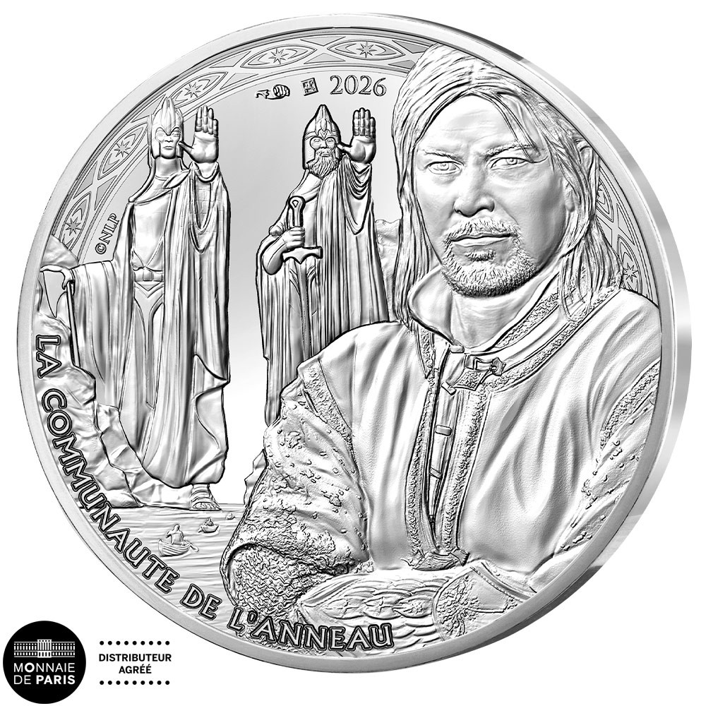 10 Euro Argent France 2026 - Boromir et le fleuve Anduin