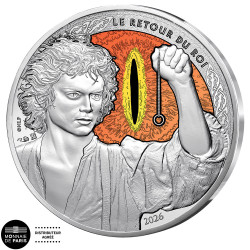10 Euro Argent France 2026 colorisées - Frodon et l’anneau