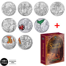 Lot 9 x 10 Euro Argent France 2026 + le coffret