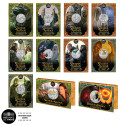 Lot 9 x 10 Euro et 2 x 50 Euro Argent France 2026 colorisées + le coffret (2)