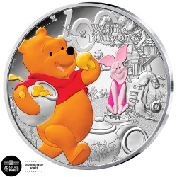 10 Euro Argent France BE 2026 colorisées - Winnie l’Ourson