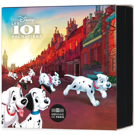 10 Euro Argent France BE 2026 colorisées - Les 101 Dalmatiens (2)