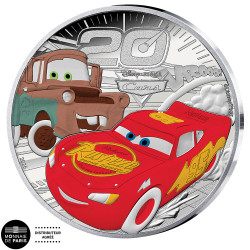 10 Euro Argent France BE 2026 colorisées - Cars