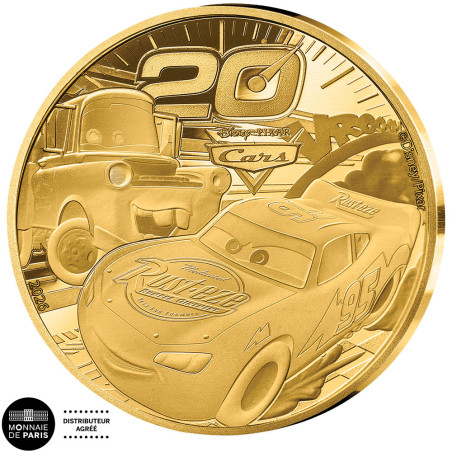 50 Euro Or France BE 2026 colorisées - Cars