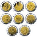 Lot 22 x 2 Euro Commémoratives 2026