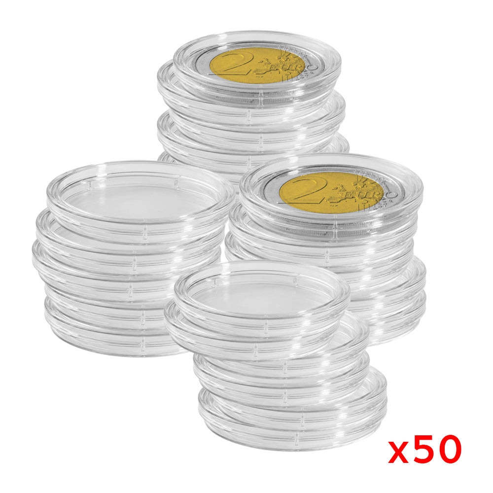 Lot 50 capsules pour 2 Euro