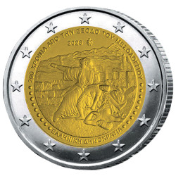 2 Euro Grèce BE 2026 - 200 ans de l'Exode de Missolonghi