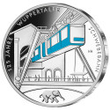 35 Euro Argent Allemagne  BU 2026 colorisée - Chemin de fer suspendu de Wuppertal