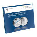 35 Euro Argent Allemagne  BU 2026 colorisée - Chemin de fer suspendu de Wuppertal (2)