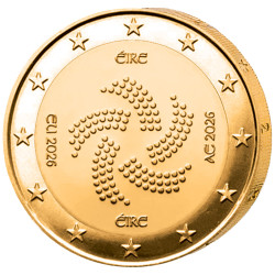2 Euro Irlande 2026 dorée - Présidence Union Européenne