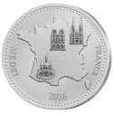Lot 3 pièces de  collection Argent Pape Léon XIV + Coffret OFFERT (2)