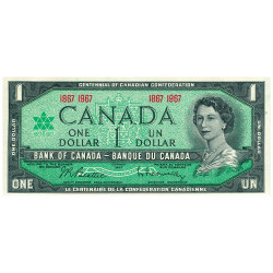 1 Dollar Canada 1967 - Reine Élisabeth II