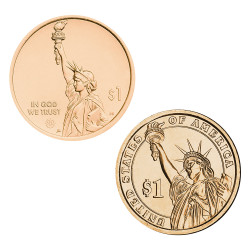 Lot 2 x 1 Dollar États-Unis
