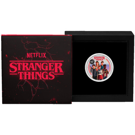 1 Dollar Argent  BU 2026 colorisée - Stranger Things (3)