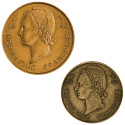 10 et 25 Francs Afrique Occidentale