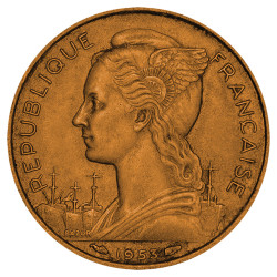 20 Francs Madagascar 1953