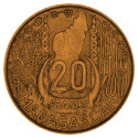 20 Francs Madagascar 1953 (2)