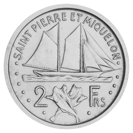 2 Francs Saint-Pierre-et-Miquelon 1948 (2)