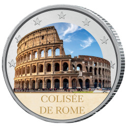 2 Euro Colisée de Rome enduite