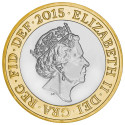 2 Pounds Royaume-Uni 2015 - Elizabeth II (2)