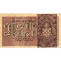 2 Kune Croatie 1942