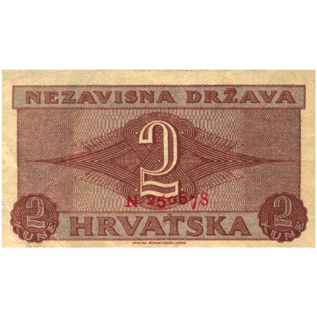 2 Kune Croatie 1942 (2)