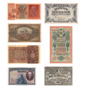 Lot 7 Billets européens