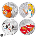 Lot 4 x 10 Euro France 2026