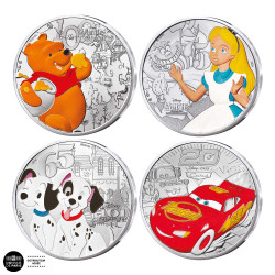 Lot 4 x 10 Euro France 2026