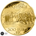 200 Euro Or France BE 2026 - Bataille d’Hastings (3)