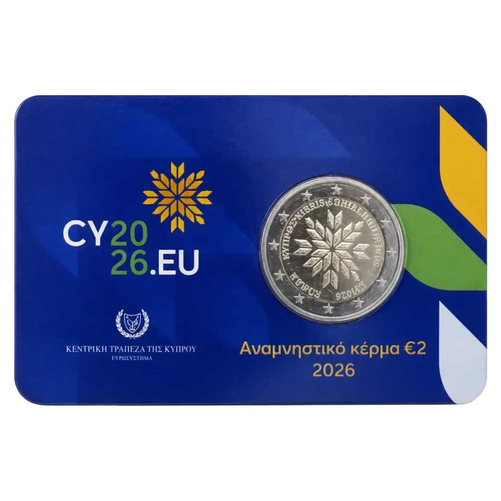 2 Euro Chypre BU 2026