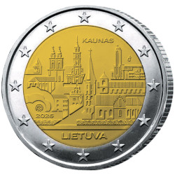 2 Euro Lituanie 2026 - Kaunas