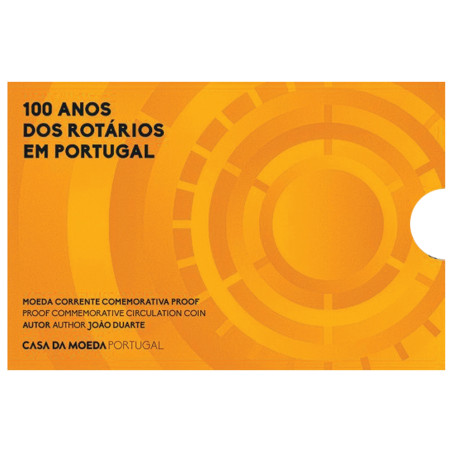 2 Euro Portugal BE 2026 - Centenaire du Rotary (2)