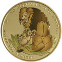 1,5 Euro Grèce BU 2026 colorisée - Le lion et la souris