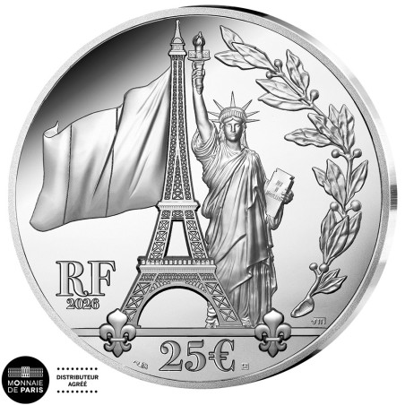 25 Euro Argent France BE 2026 - Mercanti /Jimenez : Année 2 (2)