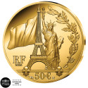 50 Euro Or France BE 2026 - Mercanti /Jimenez : Année 2 (2)