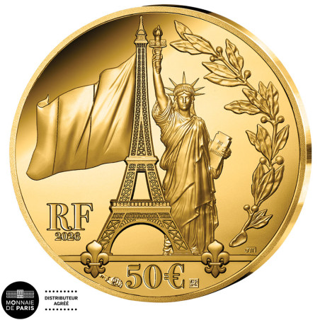 50 Euro Or France BE 2026 - Mercanti /Jimenez : Année 2 (2)