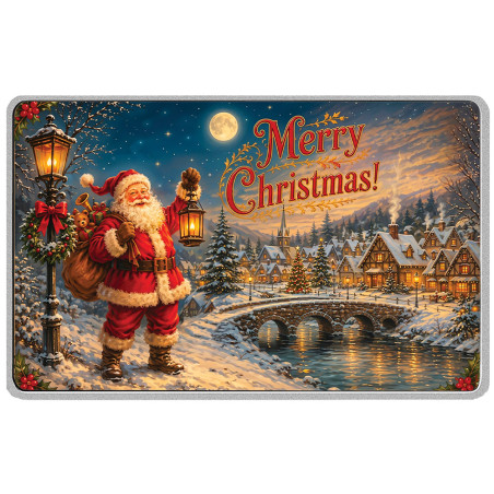 500 Francs CFA BU 2026 colorisée - Joyeux Noël