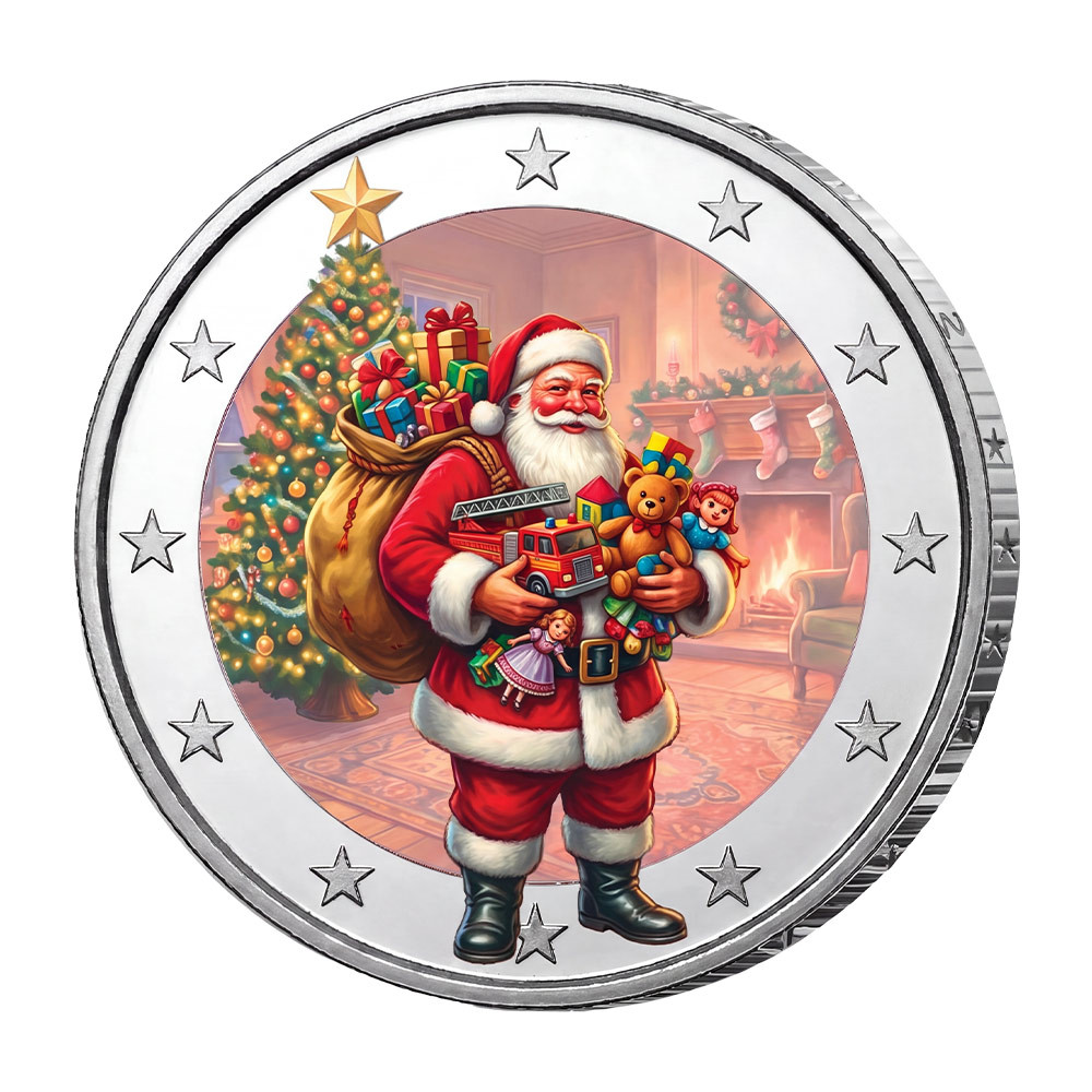 2 Euro Joyeuses fêtes