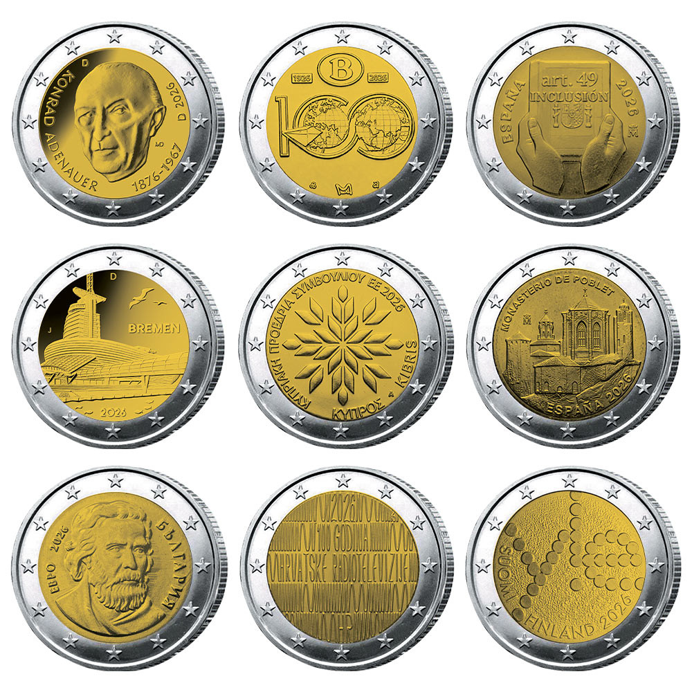 Lot 26 x 2 Euro 2026