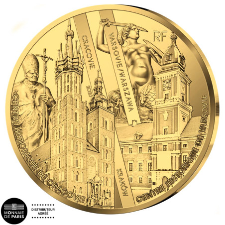 200 Euro Or France BE 2026 - Pologne : Varsovie et Cracovie