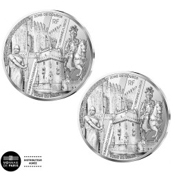 Lot 2 x 10 Euro Argent  France BE 2026 - Pologne : Varsovie et Cracovie