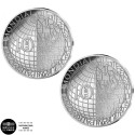 Lot 2 x 10 Euro Argent  France BE 2026 - Pologne : Varsovie et Cracovie (2)
